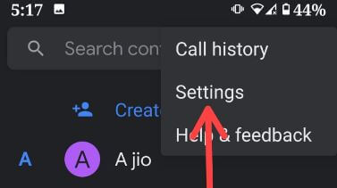 Blokovat text na zařízení Android 10