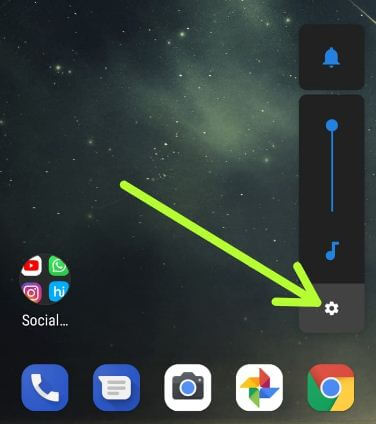 Nastavte hlasitost vyzvánění v systému Android P