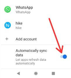 Jak zakázat automatickou synchronizaci na Androidu 9 Pie