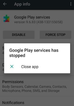 Jak opravit Bohužel služby Google Play přestaly fungovat